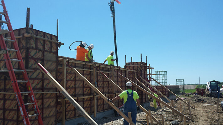 Foundation excavation — Daedalus Construction Co