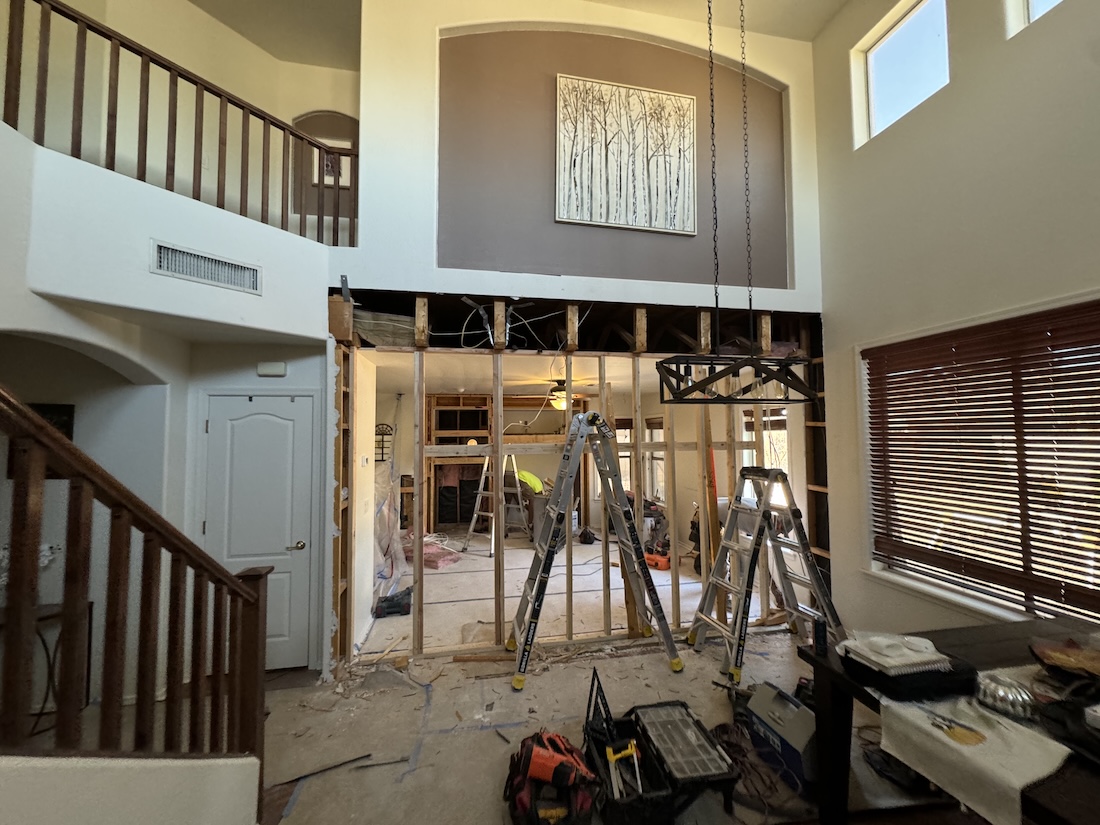 Poured concrete deck — Daedalus Construction Co